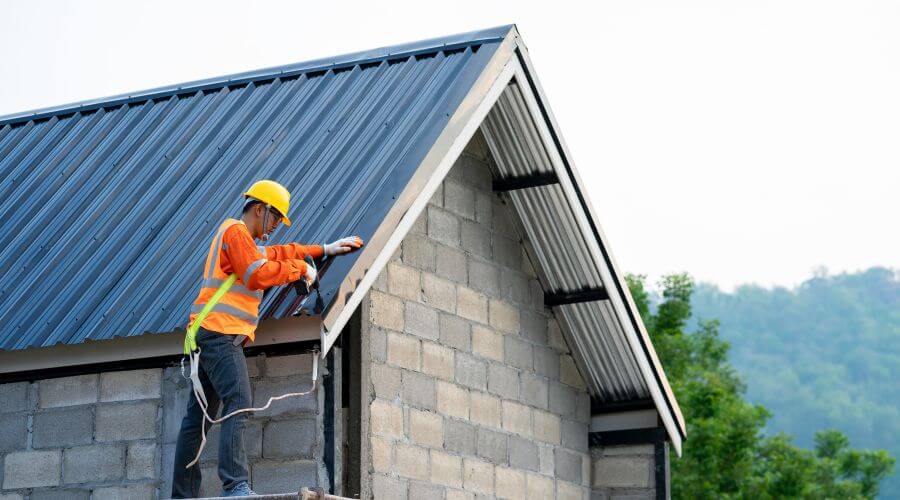 Professional metal roof installation in Hayden, ID